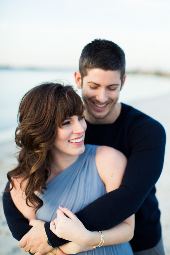 romantic coastal maternity photos