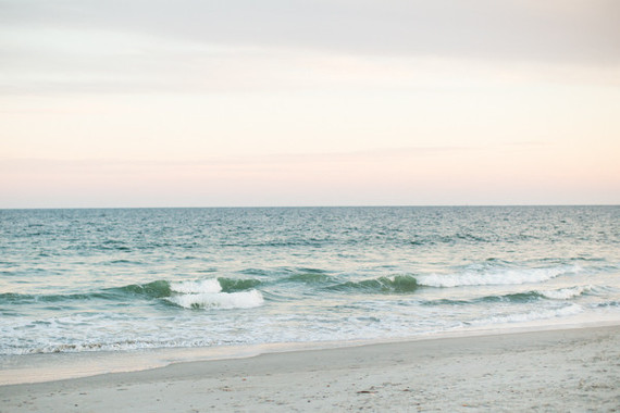 sea at sunset