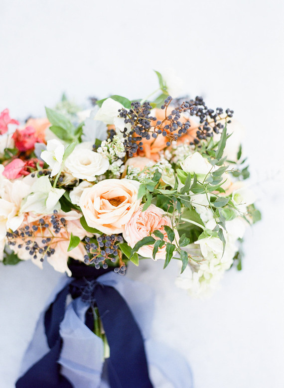 Winter bridal bouquet