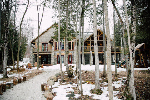 Winter cabin