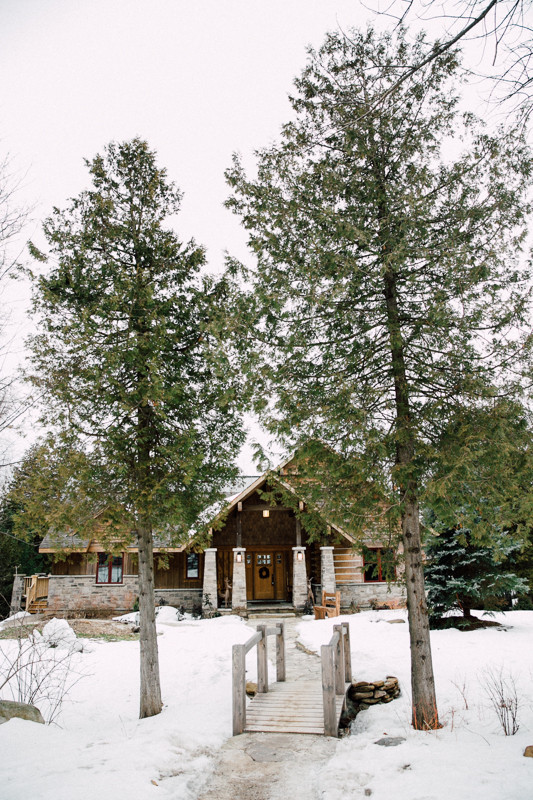 Winter cabin