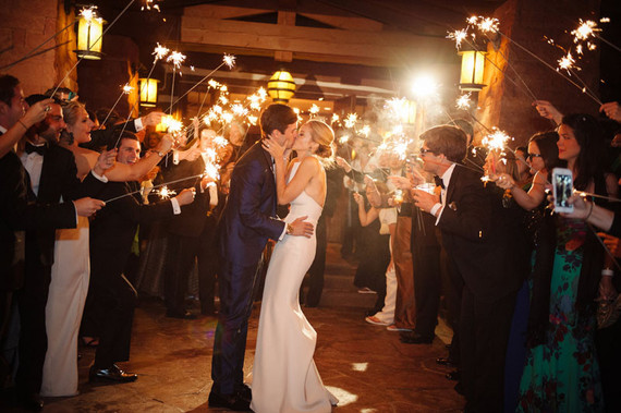 Sparkler send off