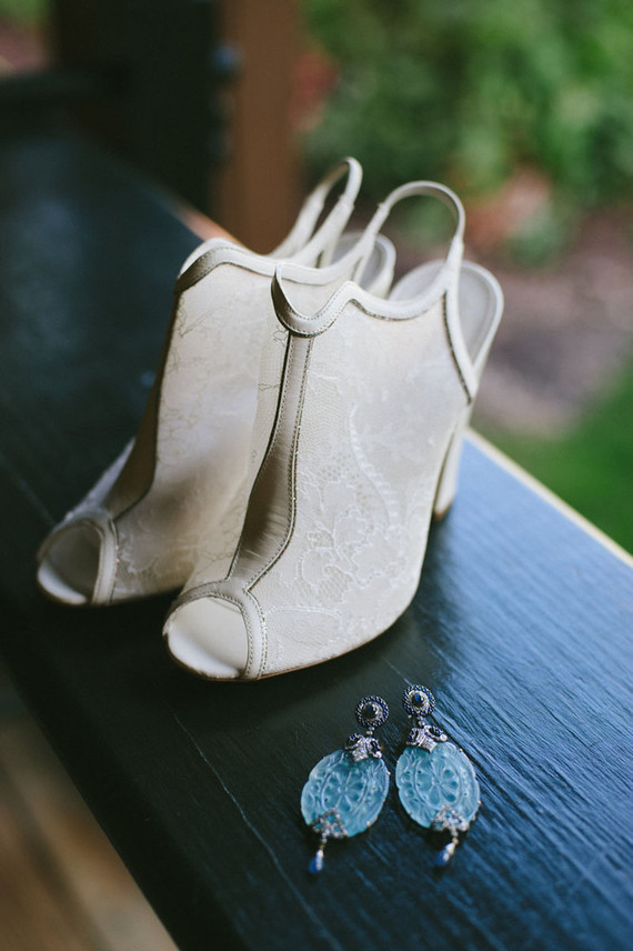 Modern wedding shoes