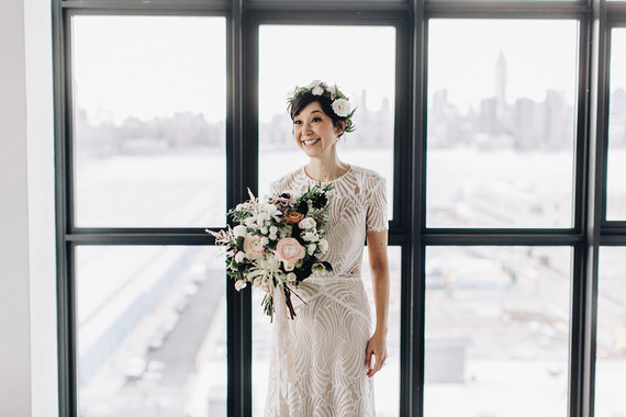 Winter wedding in Brooklyn