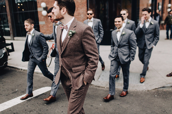 Winter wedding in Brooklyn
