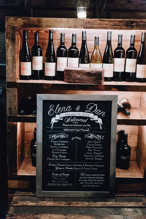 Brooklyn winery wedding Inspiration