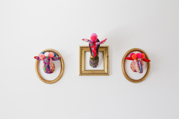 Modern folk art nursery design