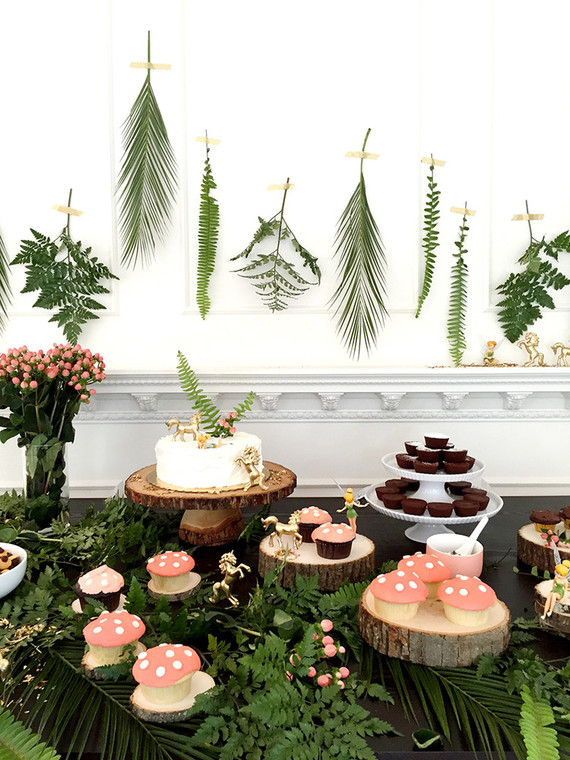 woodland fairy 5th birthday party Inspiration