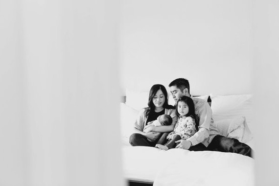 family newborn photos