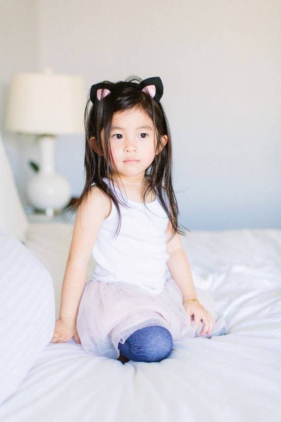 portraits of a little girl