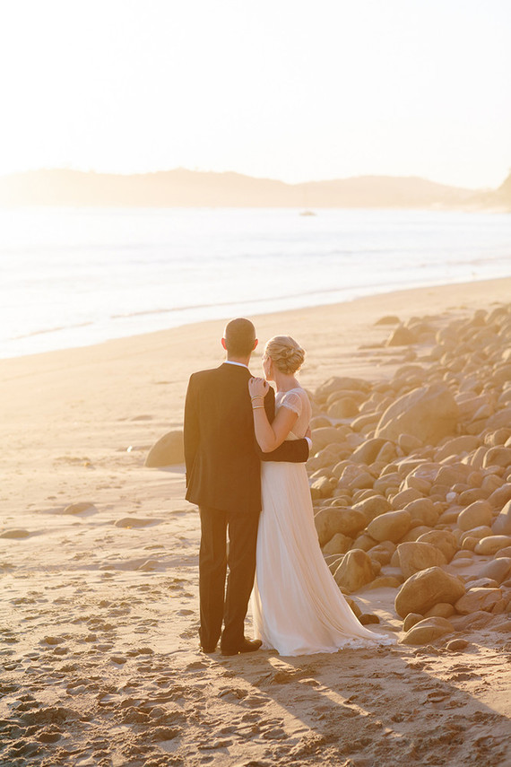 Santa Barbara beach wedding