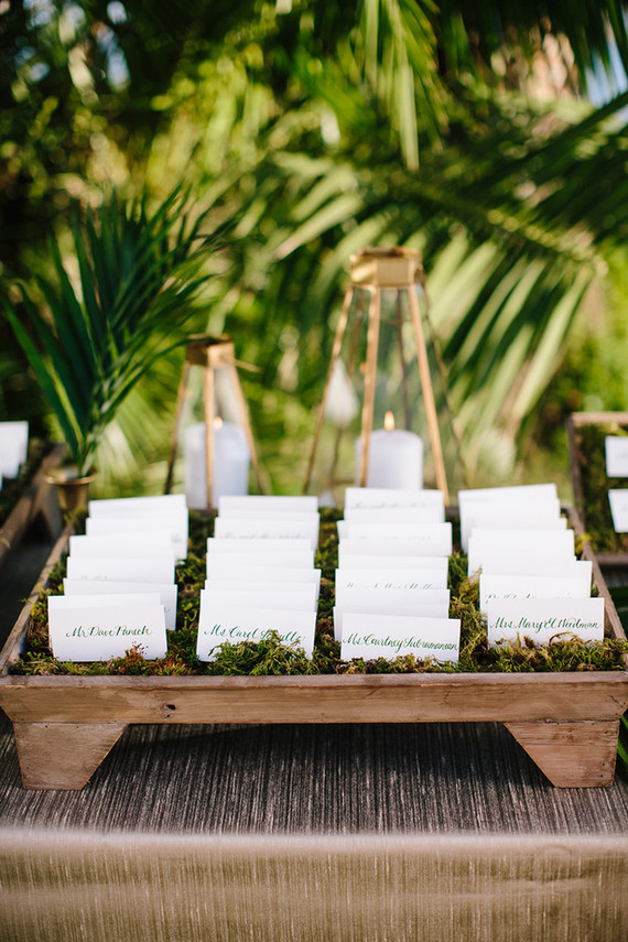 Escort cards