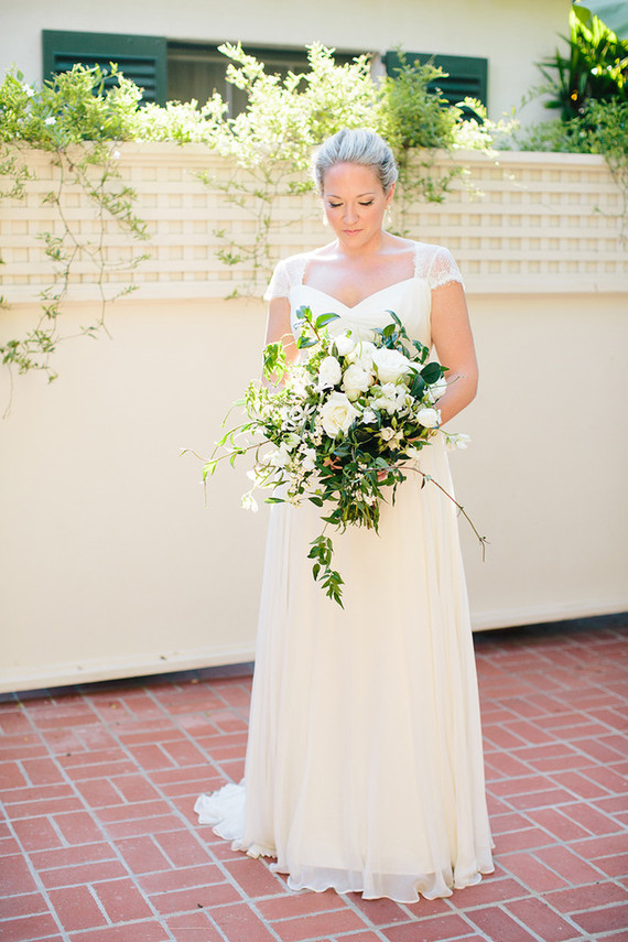 Green and white bouquet