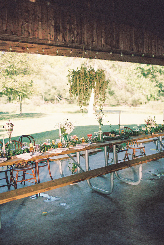 Hops wedding decor