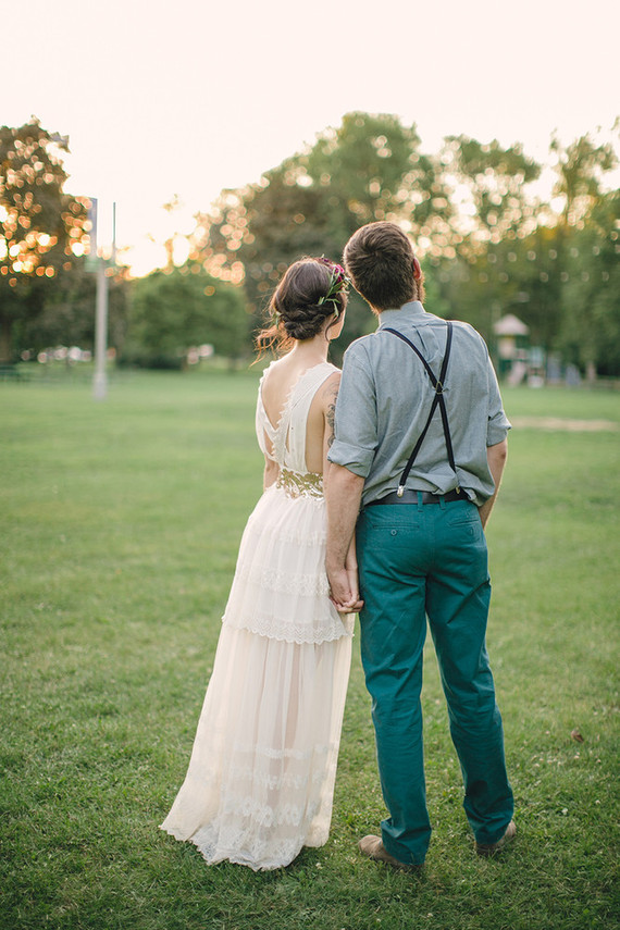 Outdoor summer wedding