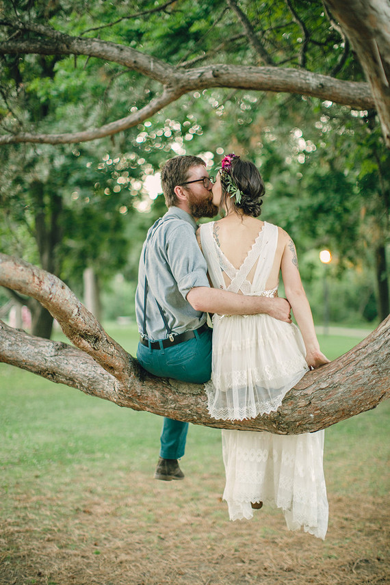 Outdoor summer wedding