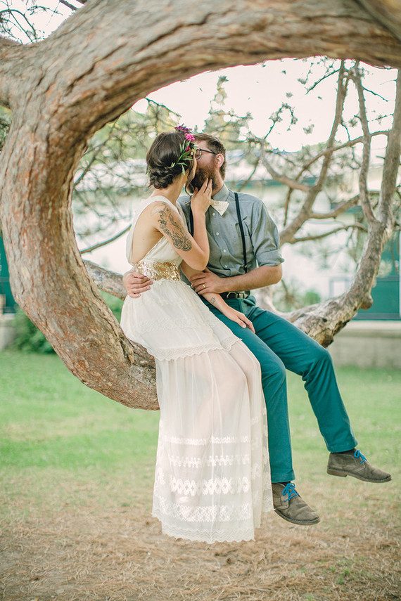 Outdoor summer wedding