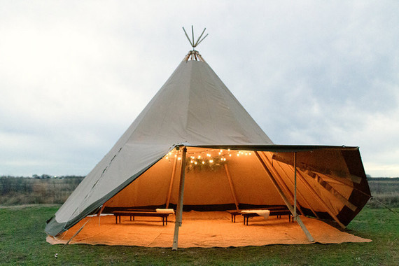 Teepee ceremony