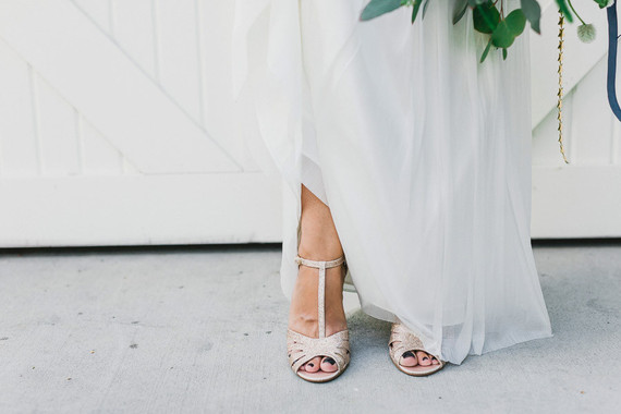 Gold Betsey Johnson shoes