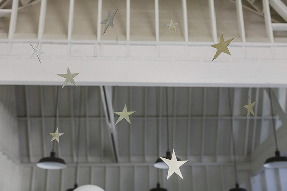 Moon and stars themed wedding