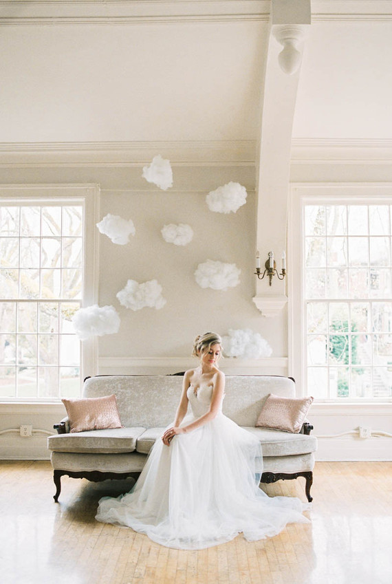 Rose quartz and serenity wedding inspiration