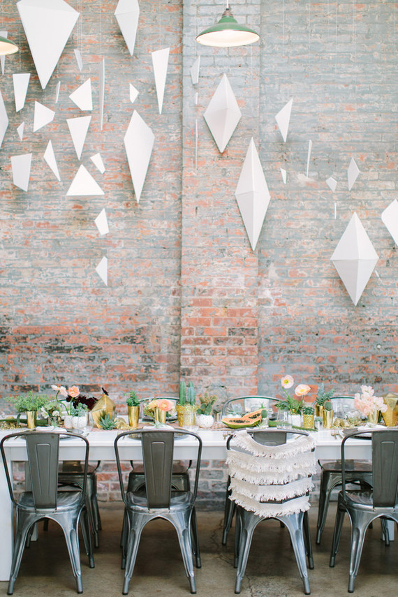 California boho chic baby shower