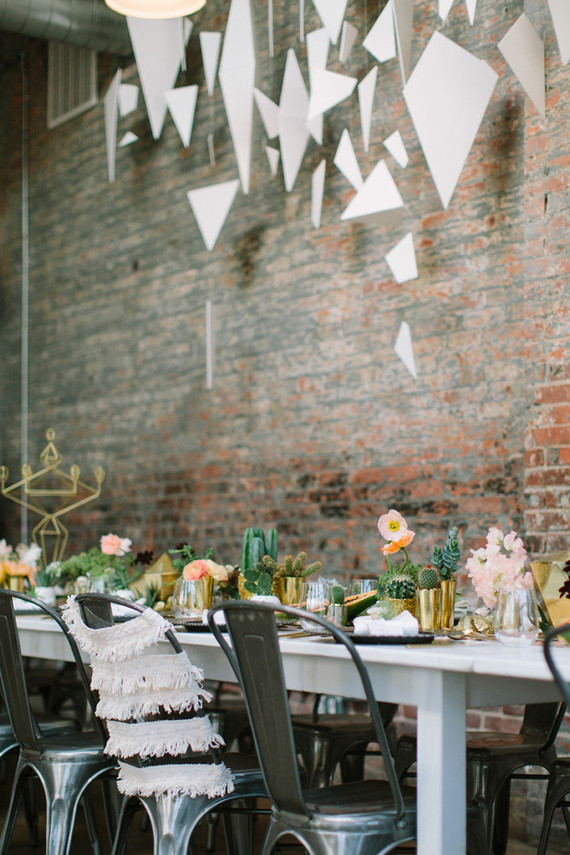 California boho chic baby shower