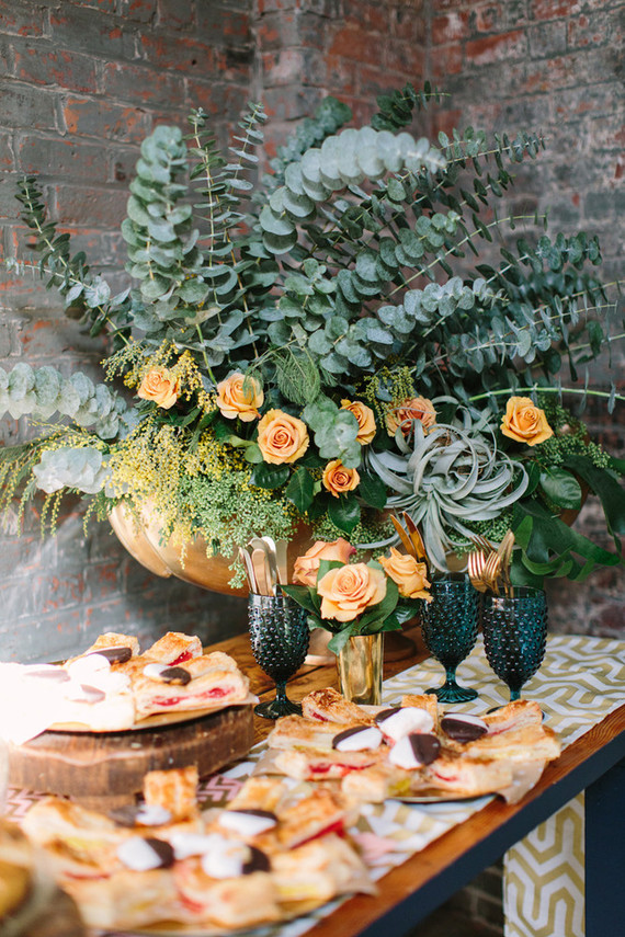 California boho chic baby shower
