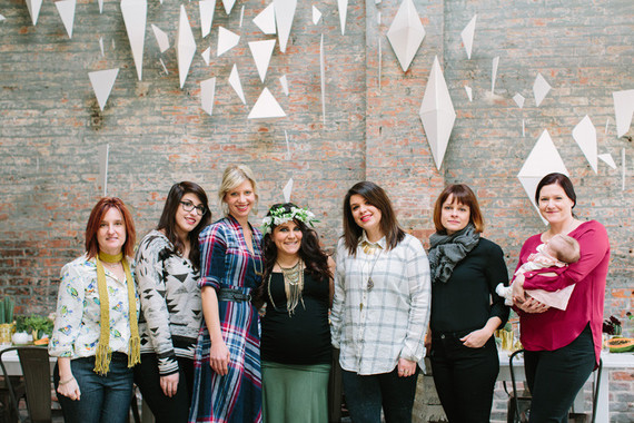 California boho chic baby shower
