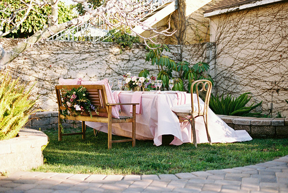 Garden tea party wedding