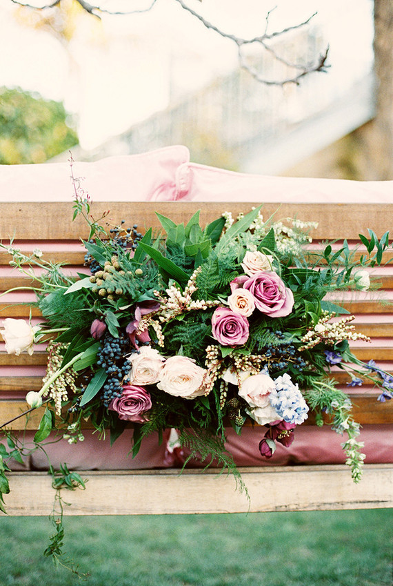 Garden tea party wedding inspiration