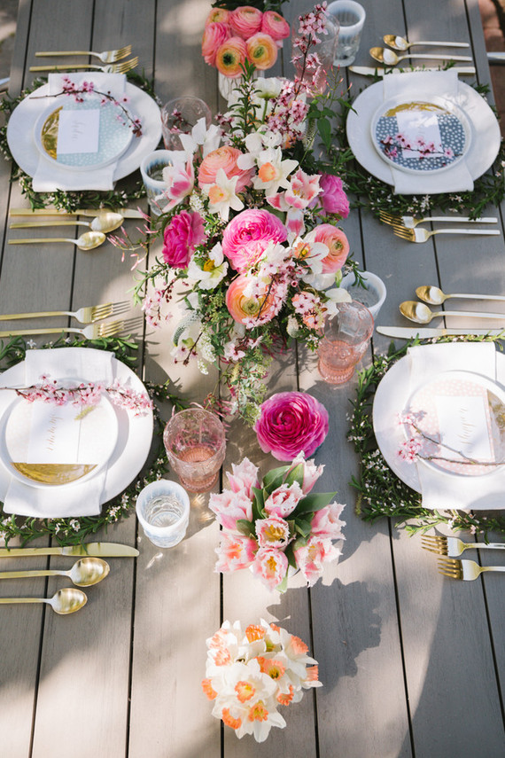 Easter brunch table inspiration