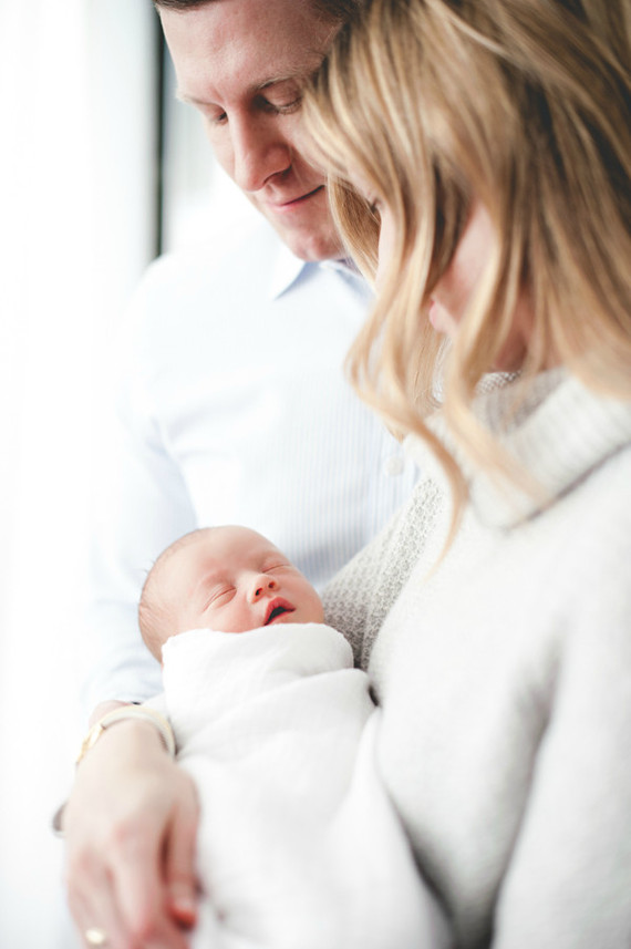 elegant newborn photos