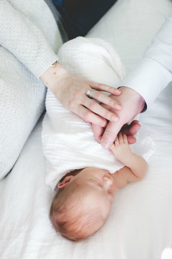 elegant newborn photos