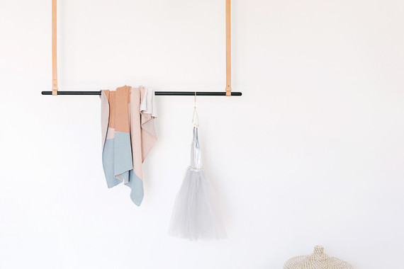 modern copper girls room