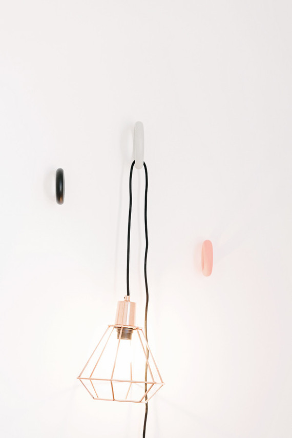 copper light fixture