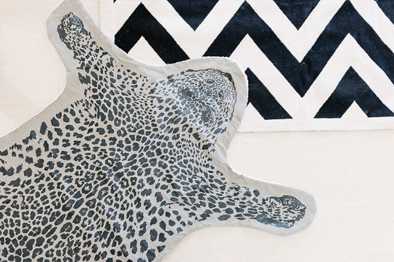 black and white rugs