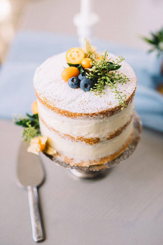 Spring wedding cake