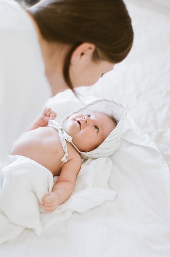 6 week baby portraits