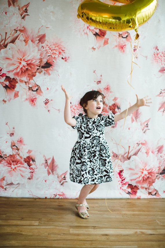 Floral spring birthday