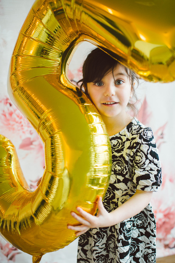 Floral spring birthday