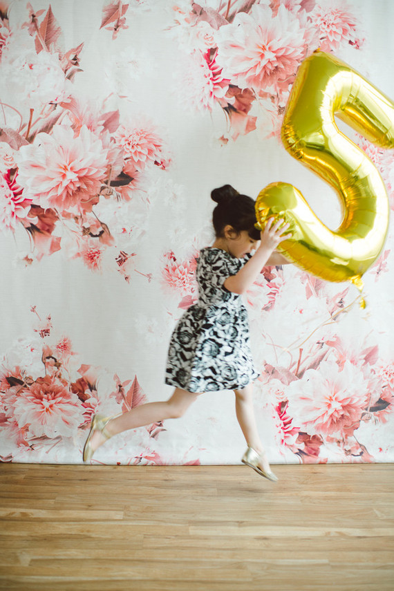 Floral spring birthday