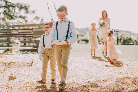 Rustic farm wedding