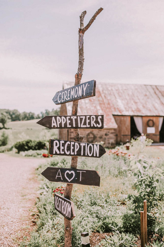 Rustic farm wedding