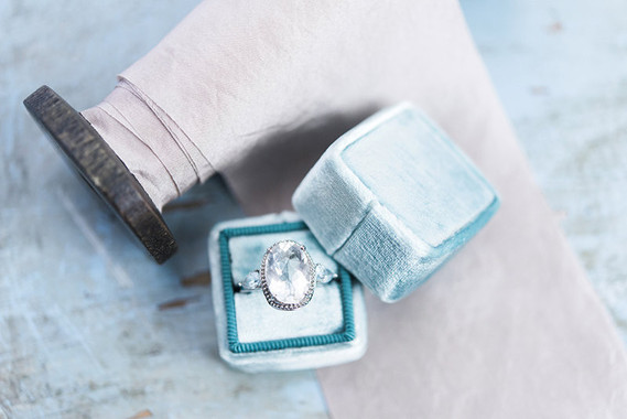 Vintage blue wedding inspiration