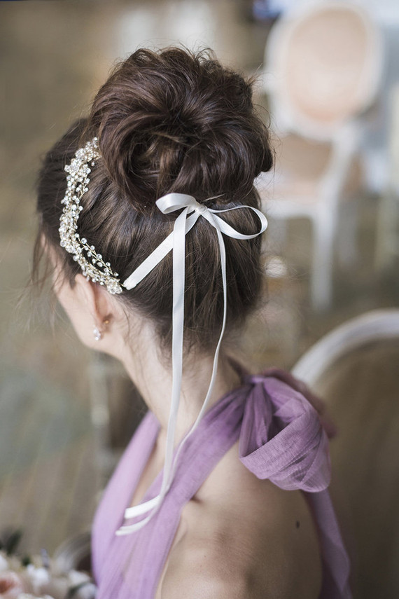 Bun hairstyle