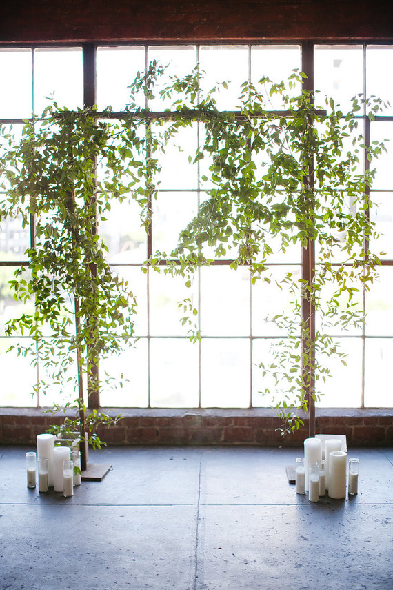 Green leaf arbor