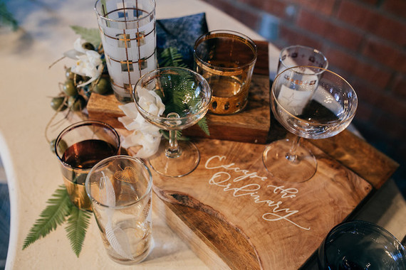 Vintage glassware