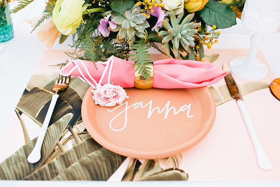 Tropical bridal shower