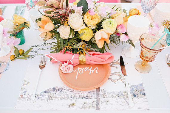 Tropical bridal shower